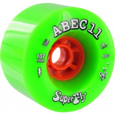 Abec 11 Superfly 107mm 74a Lime Orange Wheels