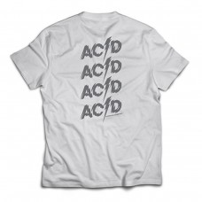 Acid Power T-Shirt White Lg Acid Power T-Shirt White Lg