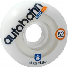 Autobahn Dual Durometer Ultra 52mm 97a White Clear