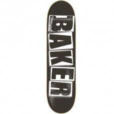 Baker Brand Logo Black White Deck 8.25 Baker Brand Logo Black White Deck 8.25
