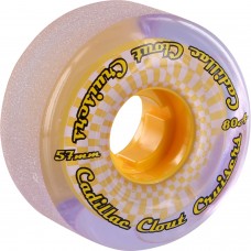 Cadillac Clout Cruisers 57mm 80a Wheels Purple Yellow 