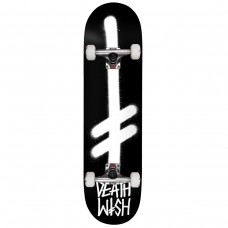 Deathwish Gang Spray Logo Black White 8.00 Complete Deathwish Gang Spray Logo Black White 8.00 Complete