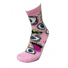 Heroin Mutant Socks Pink