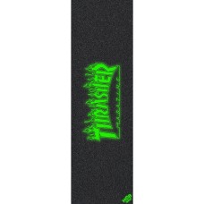 Mob Thrasher Flame Glow Logo Grip Tape 10in x 33in Mob Thrasher Flame Glow Logo Grip Tape 10in x 33in