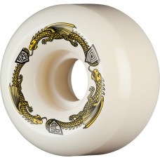 Powell Dragon Formula Yellow 95a 58x33mm Off White Rb2 Wheels