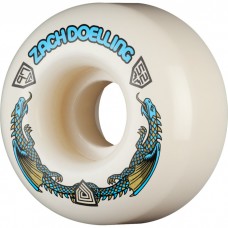 Powell Dragon Formula Blue 97a Doelling 52mm X31mm Off White 4pk V1 Wheels