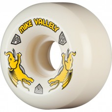 Powell Dragon Formula Yellow 95a Vallely 56x36mm Off White V6 Wheels
