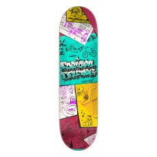 Santa Cruz Delfino Scribble FeelBase Pro 8.25in x 31.00in Deck Santa Cruz Delfino Scribble FeelBase Pro 8.25in x 31.00in Deck