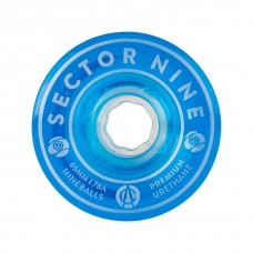 Sector 9 Nineball Cruiser Wheels 61mm Blue 78a Duro