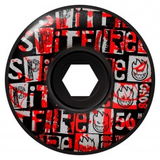 Spitfire 80hd Ransom Rad Full Blk 56mm Wheels