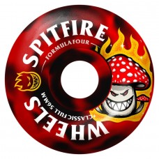 Spitfire F4 99 Classic Full Shroom Bighead Black Red Swirl 56mm 