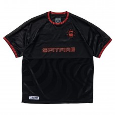 Spitfire Jersey Ltb Team Black Red Lg Shirt