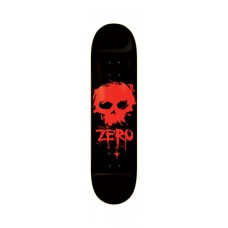 Zero Blood Skull Deck 8.25 Black Red Deck