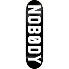 Zero Nobody Deck 8.5 Black White