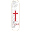 Zero Sheckler Cross Deck 8.25 White Red