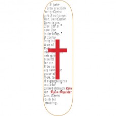 Zero Sheckler Cross Deck 8.25 White Red
